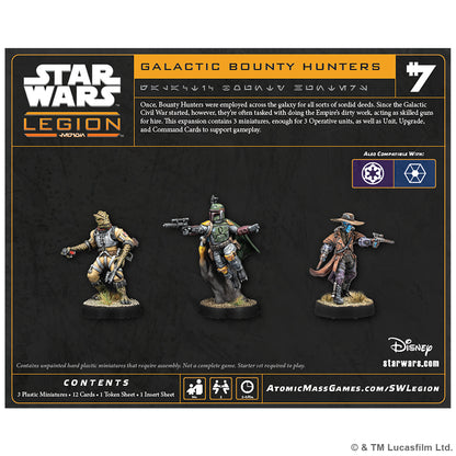 PRE-ORDER: Star Wars: Legion –Galactic Bounty Hunters