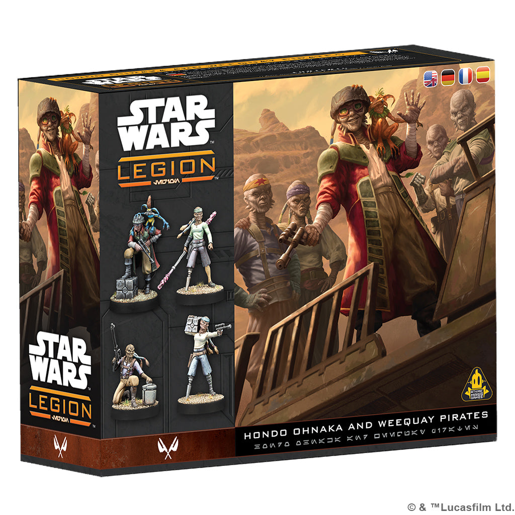 Star Wars: Legion - Hondo Ohnaka &amp; Weequay Pirates