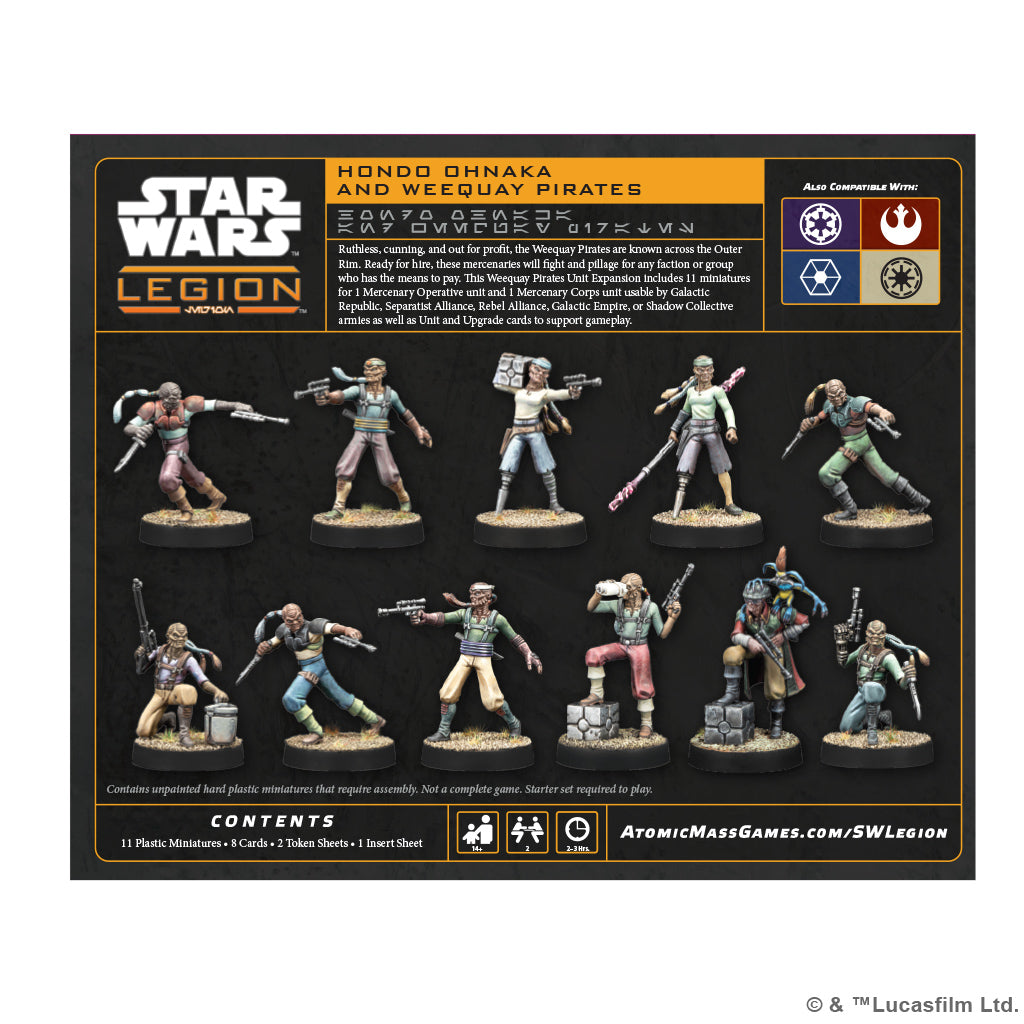 Star Wars: Legion - Hondo Ohnaka &amp; Weequay Pirates