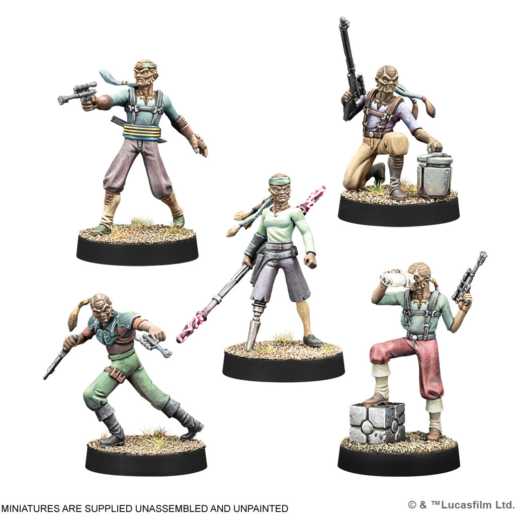 Star Wars: Legion - Hondo Ohnaka &amp; Weequay Pirates