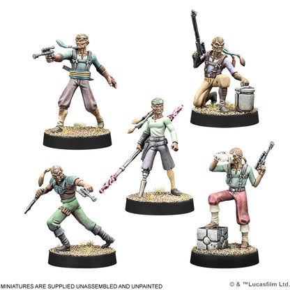 Star Wars: Legion - Hondo Ohnaka &amp; Weequay Pirates