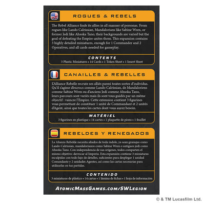 PRE-ORDER: Star Wars: Legion – Rogues &amp; Rebels