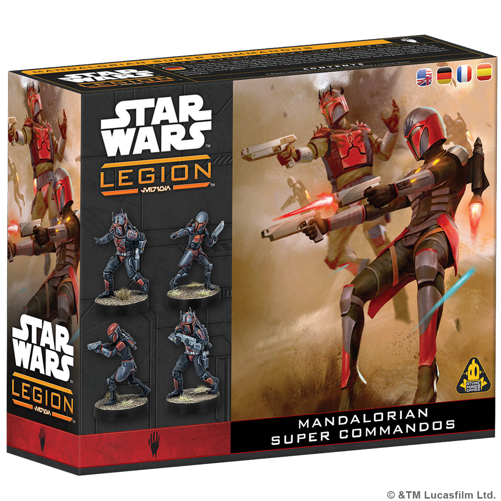 PRE-ORDER: Star Wars: Legion - Mandalorian Super Commandos