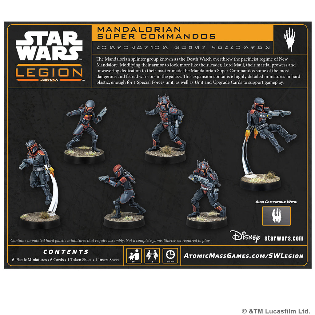 PRE-ORDER: Star Wars: Legion - Mandalorian Super Commandos
