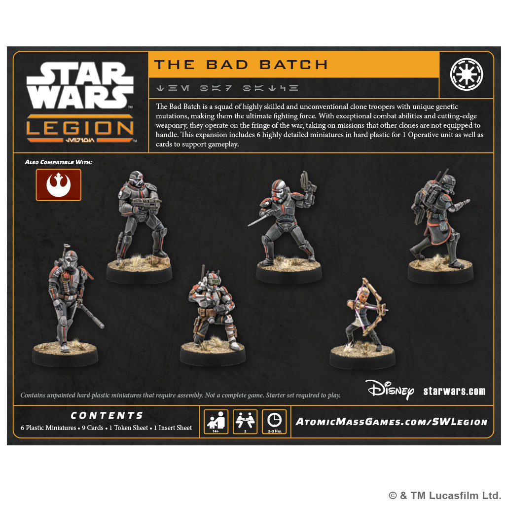 PRE-ORDER: Star Wars: Legion - Bad Batch