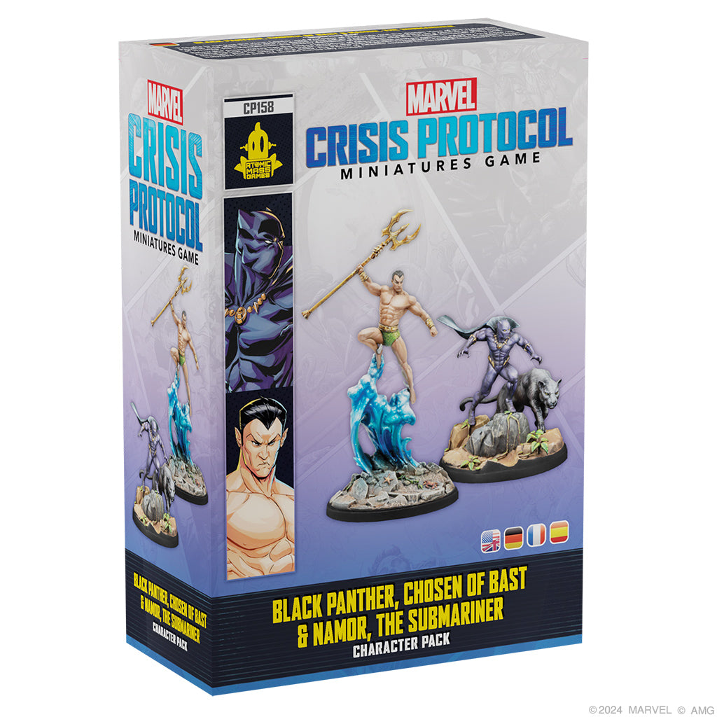 Marvel: Crisis Protocol - Black Panther, Chosen of Bast &amp; Namor, the Sub-Mariner