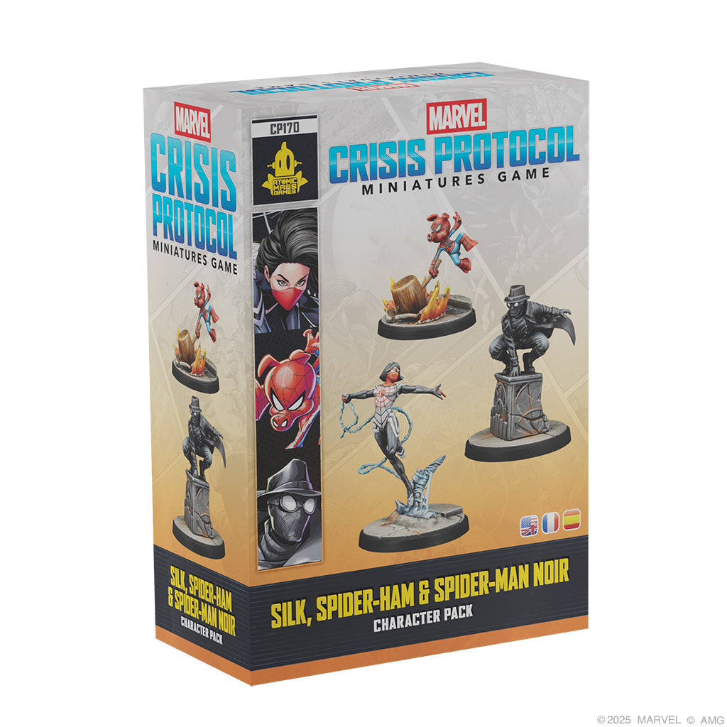 Marvel: Crisis Protocol - Silk, Spider-Ham &amp; Spider-Man Noir