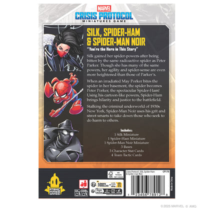 Marvel: Crisis Protocol - Silk, Spider-Ham &amp; Spider-Man Noir