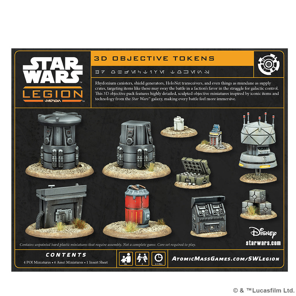 Star Wars: Legion - 3D Objective Tokens