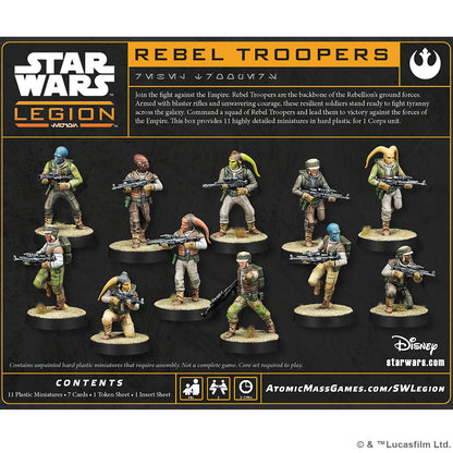 Star Wars: Legion - Rebel Troopers (Re-Sculpt)