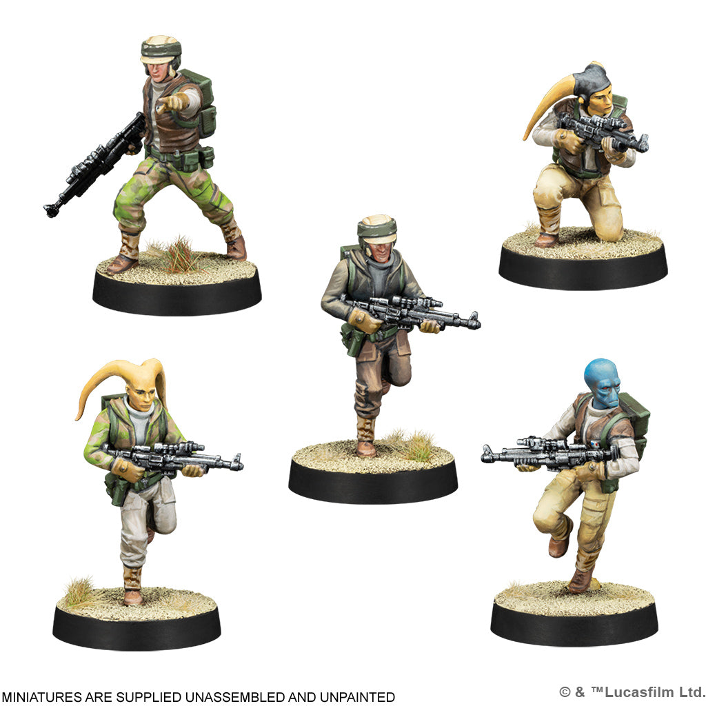 Star Wars: Legion - Rebel Troopers (Re-Sculpt)